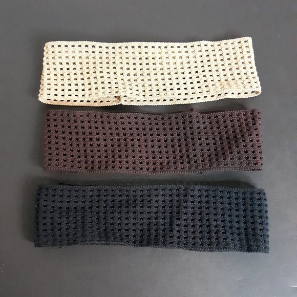 Accessories - Headbands Stretch Fabric Tan/Brown/Black Adult Size